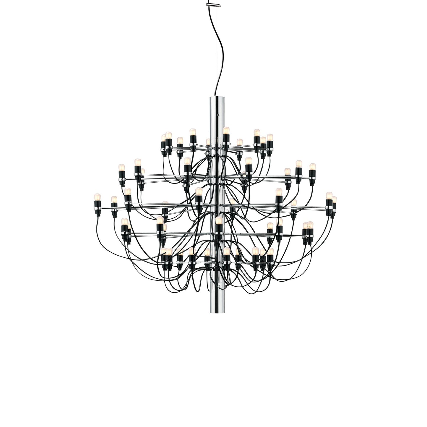 Flos - Lampe à suspension 2097/50 frosted bulbs chrome