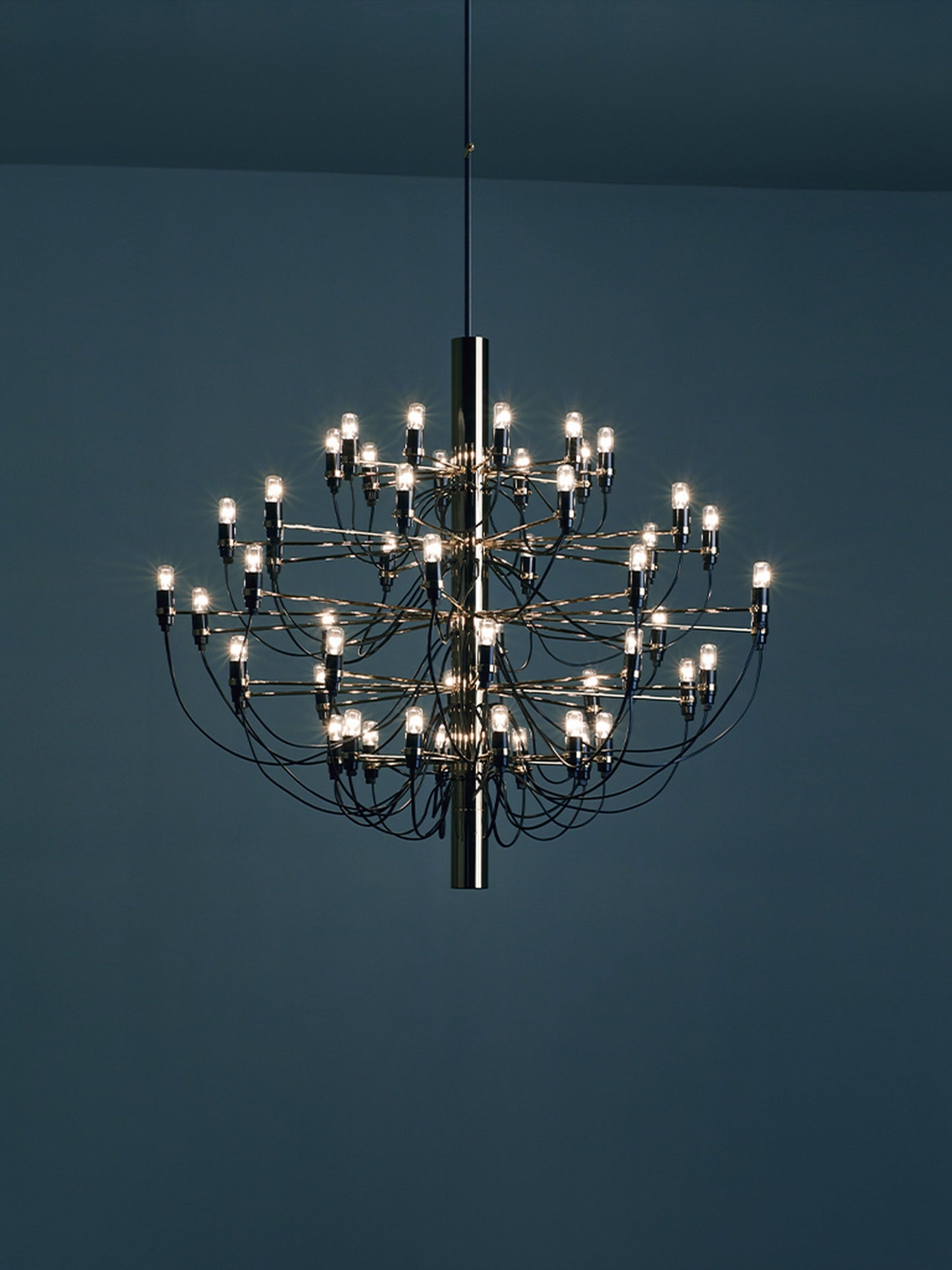 Flos - Lampe à suspension 2097/50 frosted bulbs chrome