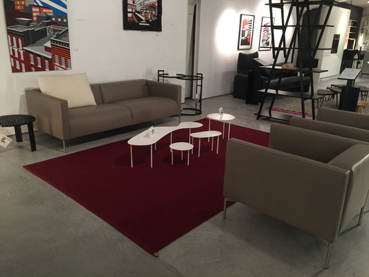Living Divani - Fauteuil Twin en cuir New Scotland 302
