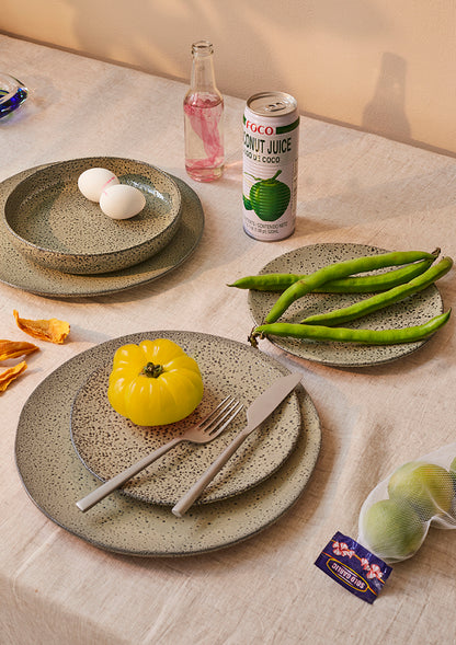 HK Living - Set de 2 assiettes à dessert gradient ceramics