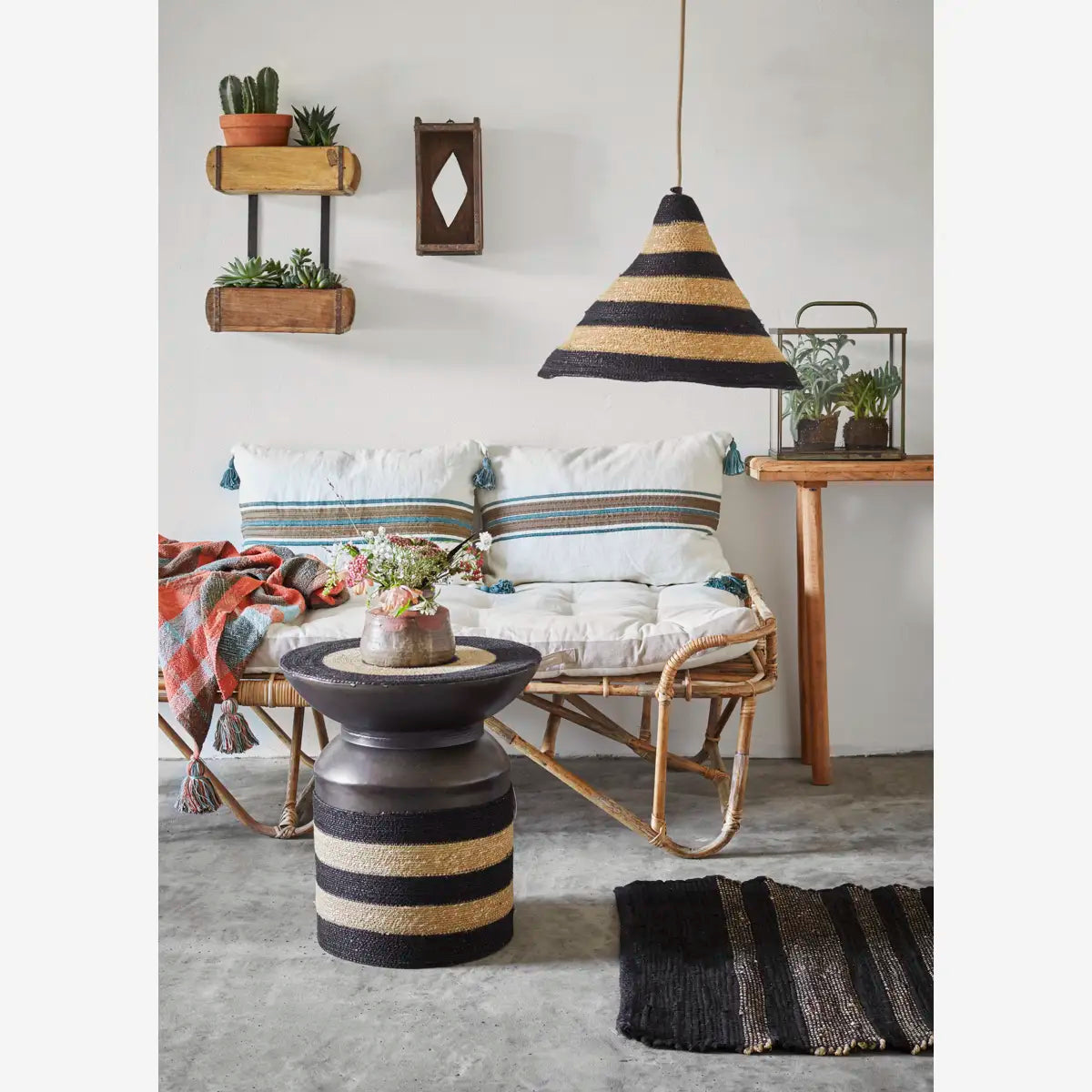 Madam Stoltz - Lanterne avec couvercle