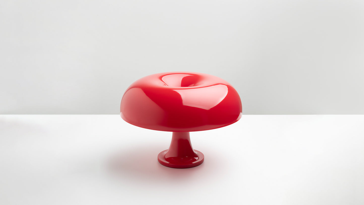 Artemide - Lampe de table - Nessino rouge
