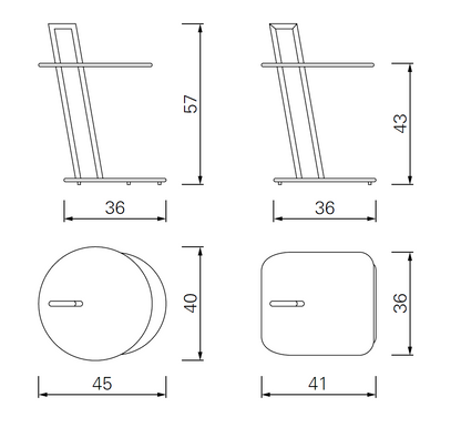 Classicon – Occasional Table de Eileen Gray