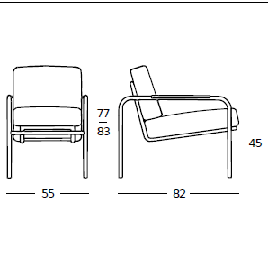 Zanotta - Fauteuil -  Susanna