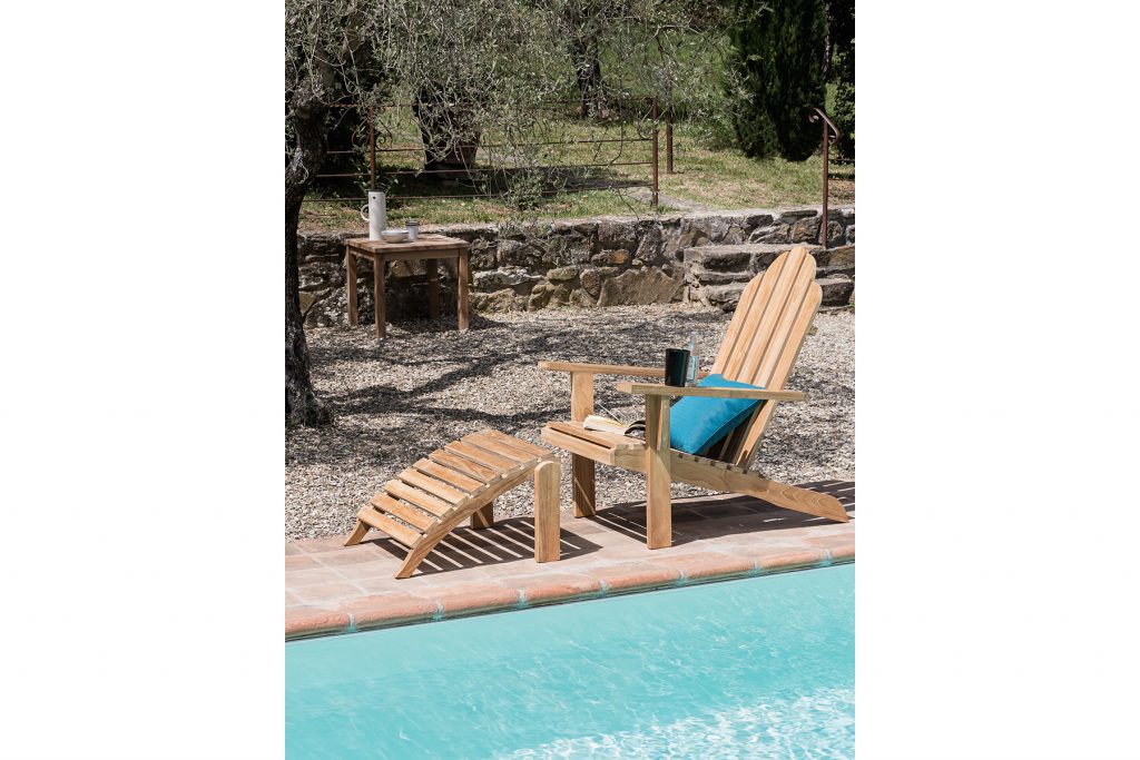 Chaise longue Riviera - Giardino di legno