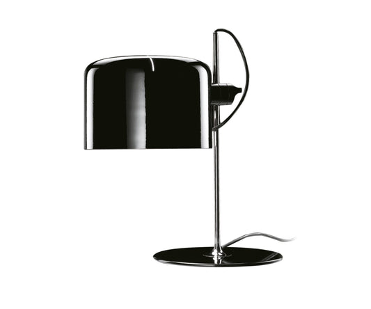 Oluce - Lampe de table - Coupé noir 2202