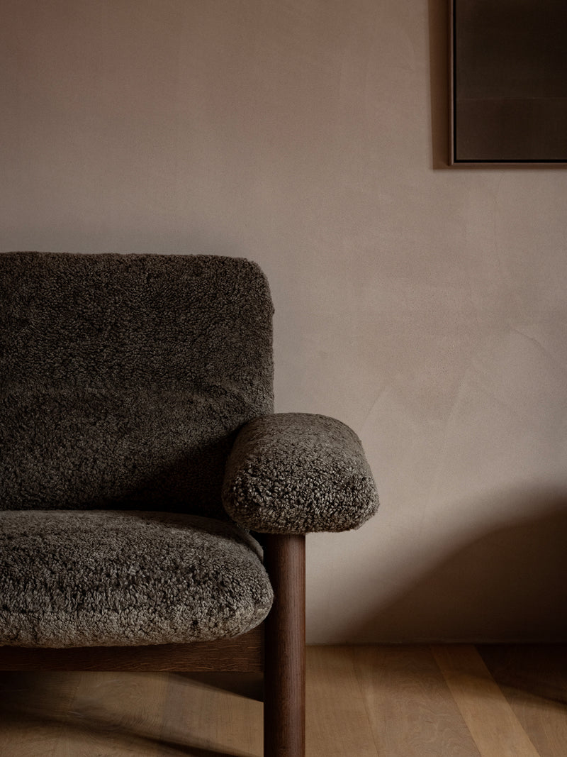 Audo Copenhagen - Fauteuil - Brasilia Lounge Chair+pouf