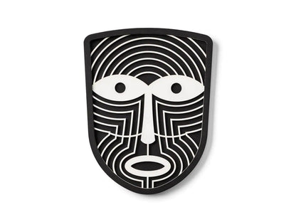 Umasq - B&W #4 Masque Mural